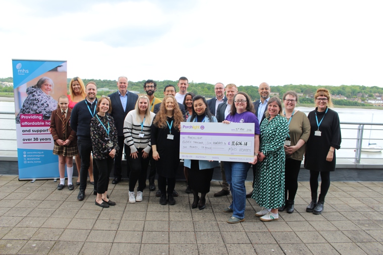 Homelessness charity presented with £11k cheque from Big Sleep Out ...