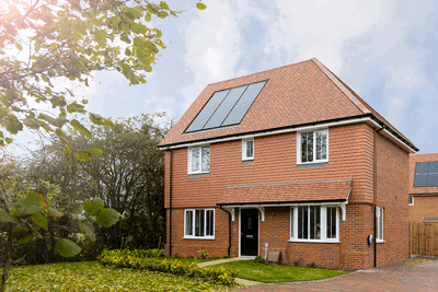 Front of a shared ownership home