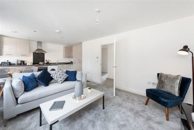 Photo of open plan lounge/kitchen/diner